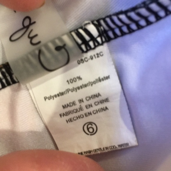 Cupshe orange angel print one piece swimsuit 6 - Picture 5 of 9